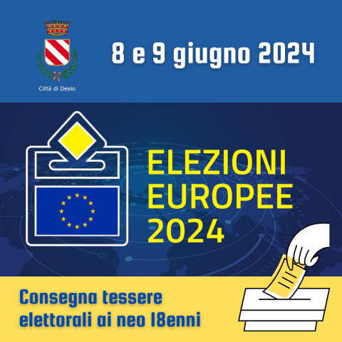 Elezioni Europee 2024 / Le tessere elettorali ai neo 18enni consegnate a casa direttamente da PL