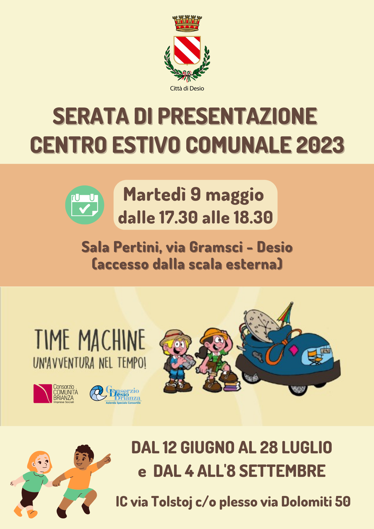 centri estivi comunali - serata presentazione