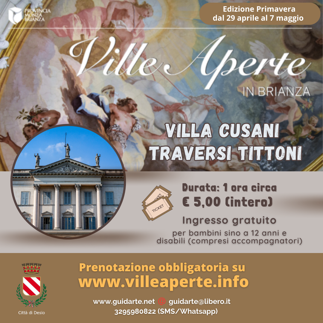 Ville Aperte in Primavera, Villa Tittoni e il suo parco tornano protagonisti