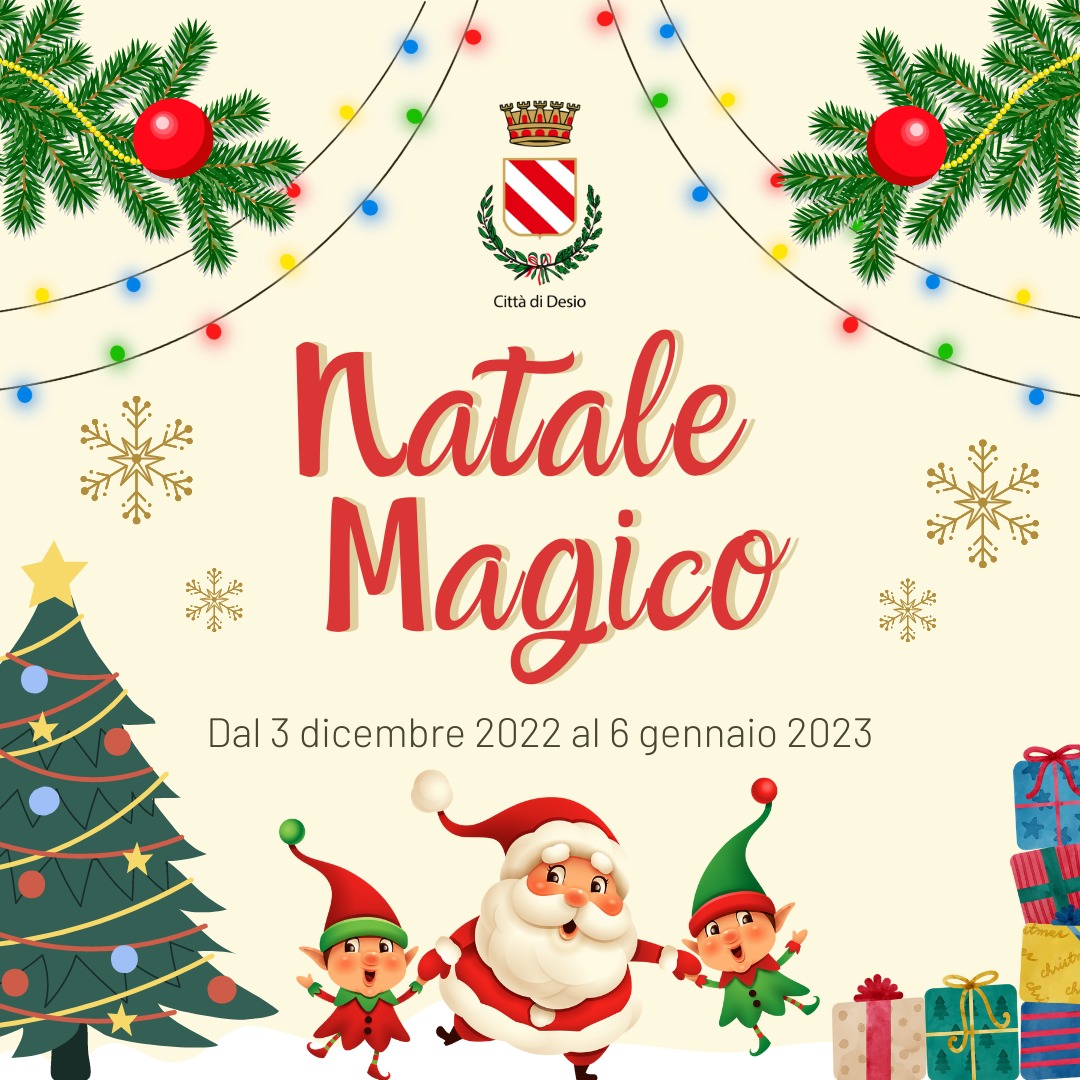 A Desio il 'Natale Magico' si accende con eventi e iniziative