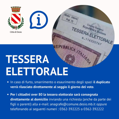 TESSERA ELETTORALE