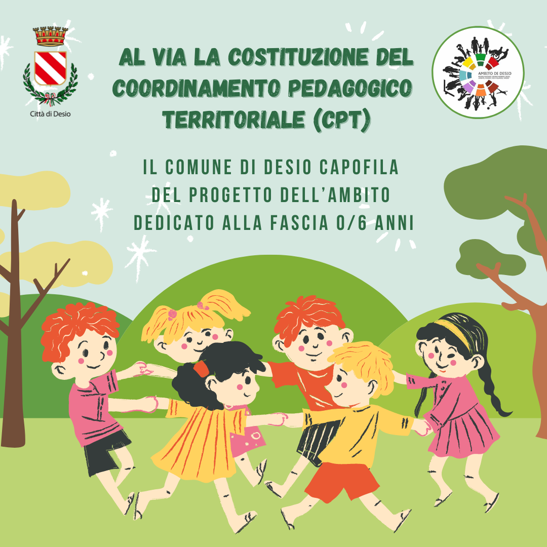 Coordinamento Pedagogico Territoriale, al via la sua costituzione