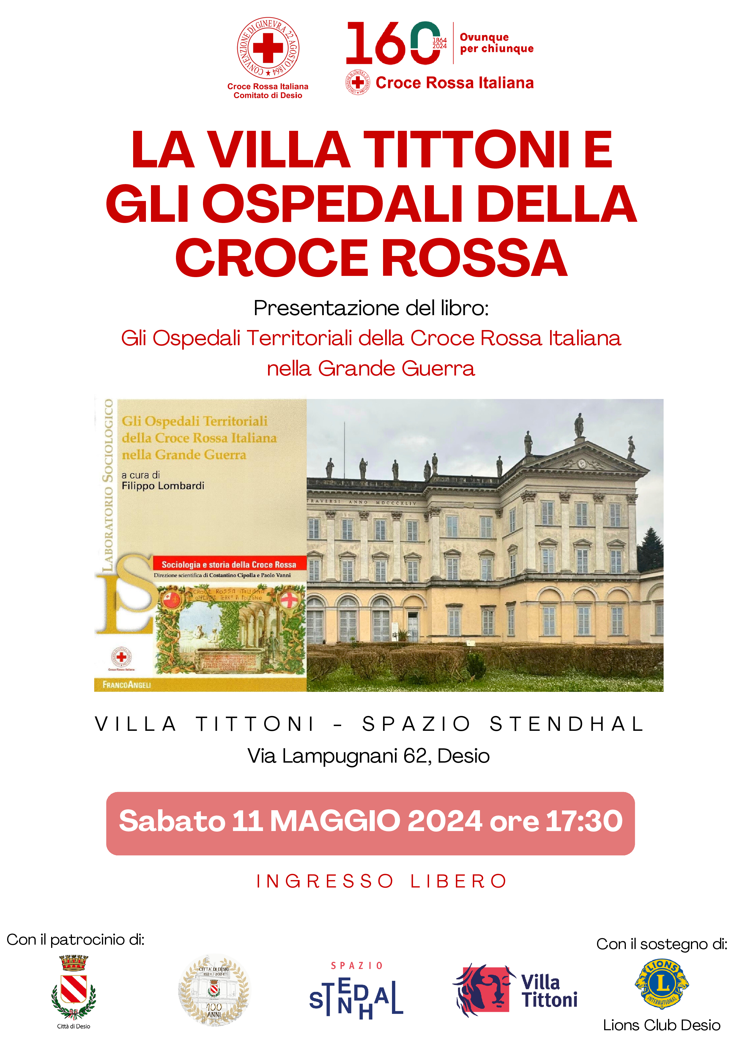 CROCE ROSSA_Locandina Evento 11 Maggio - Tittoni -10