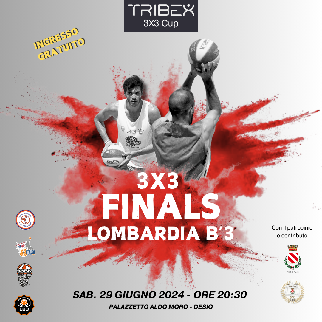 Locandina TribeX Cup 1' Edizione 2024 Finals