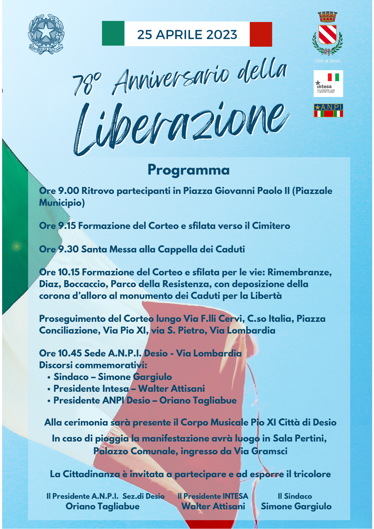 78° Anniversario della Liberazione - 78° Anniversario della Liberazione (4)