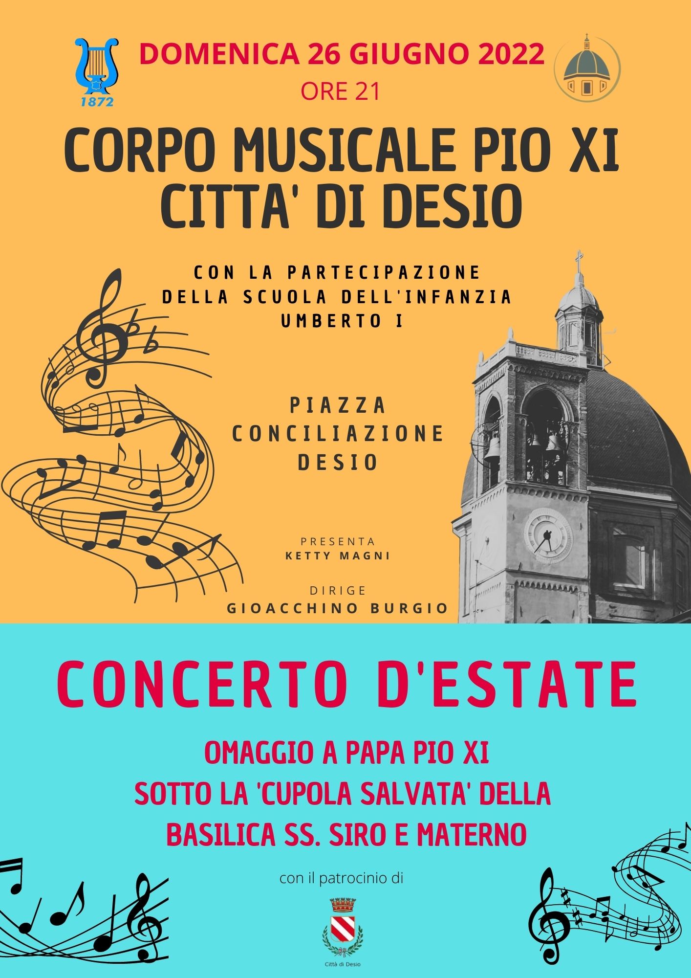 concerto d'estate 26 giugno