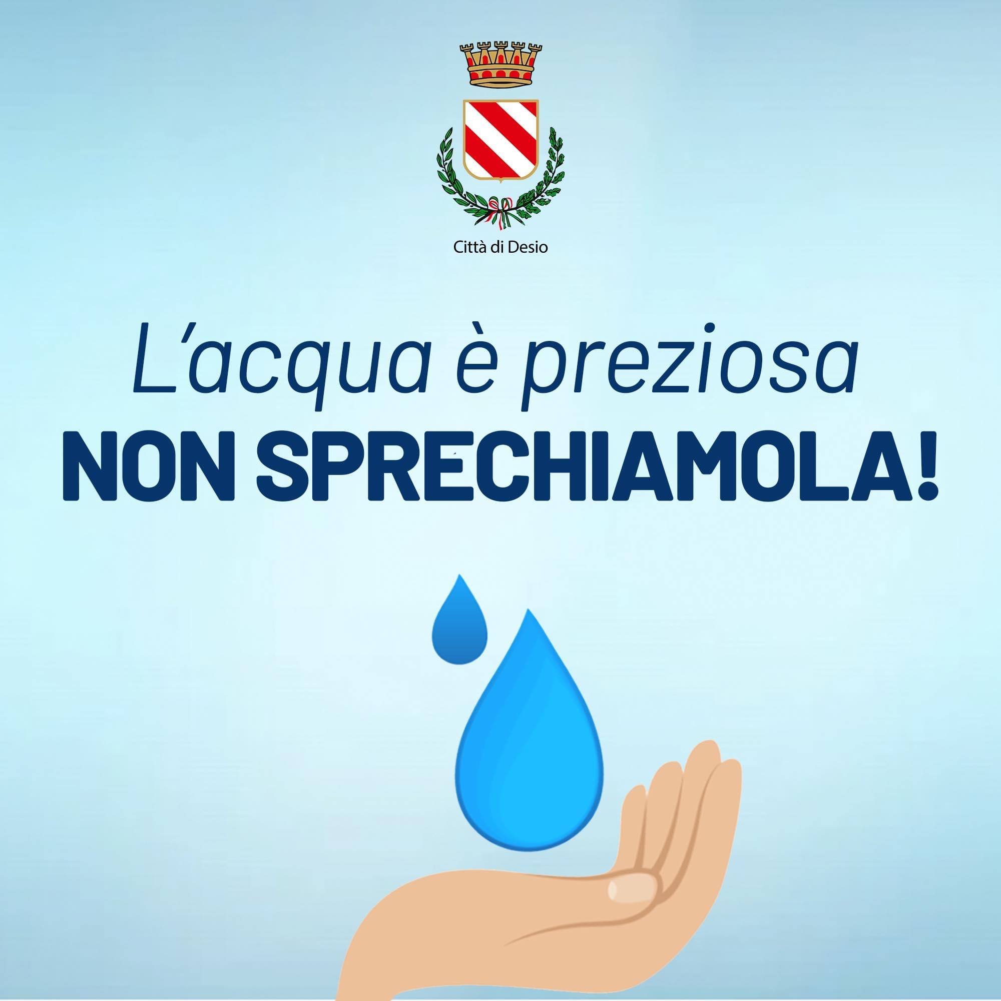 In vigore l’ordinanza contro lo spreco di acqua potabile