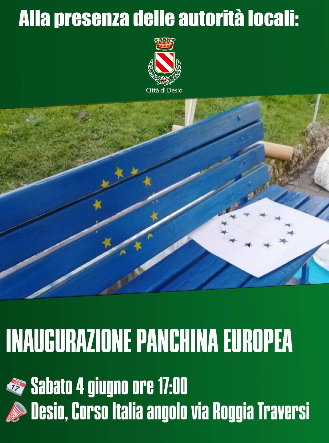 IMMAGINE PANCHINA EUROPEA CORRETTA