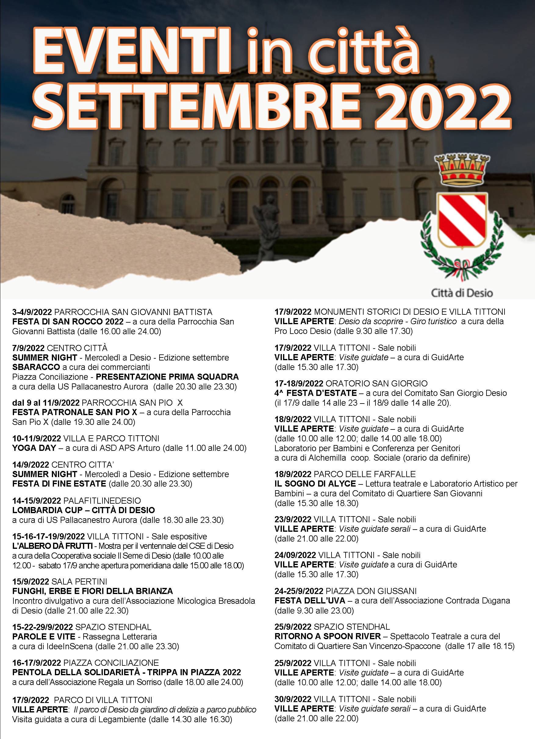 IMPRESSIONI DI SETTEMBRE