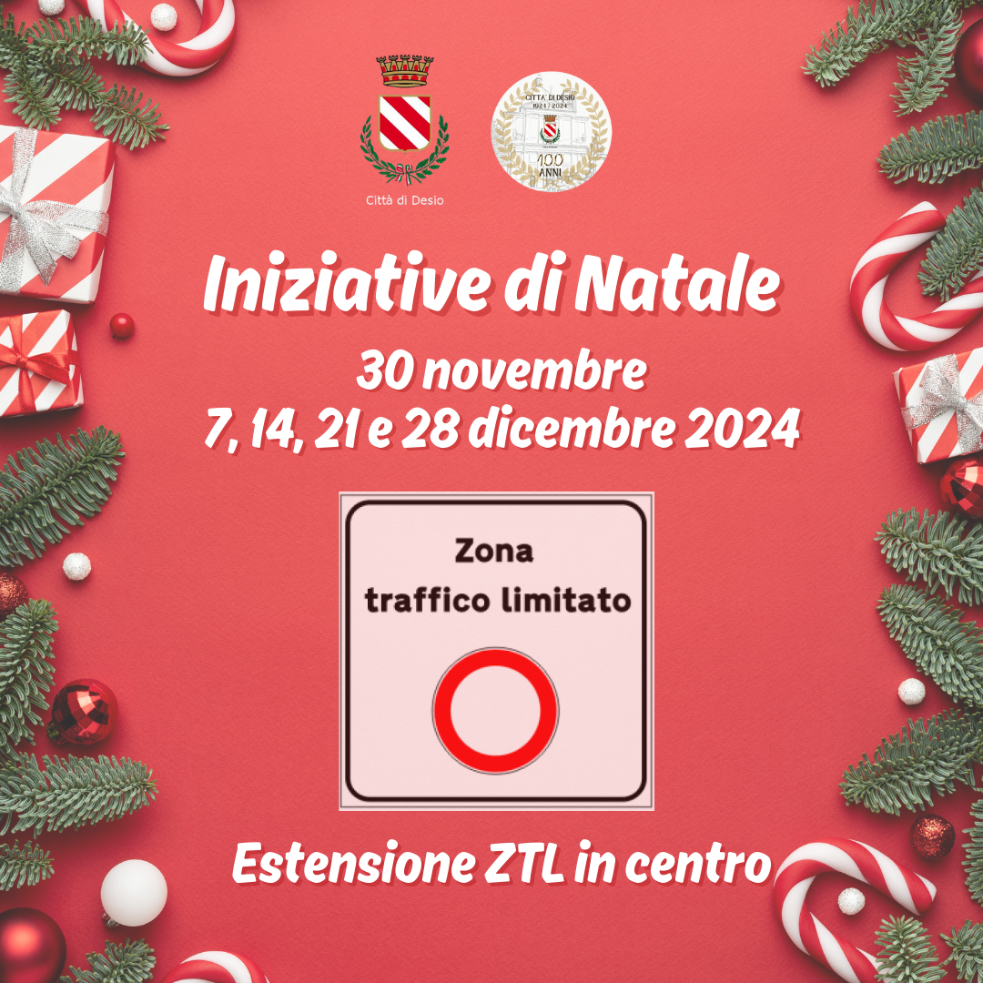 Iniziative di Natale, estesa la ZTL