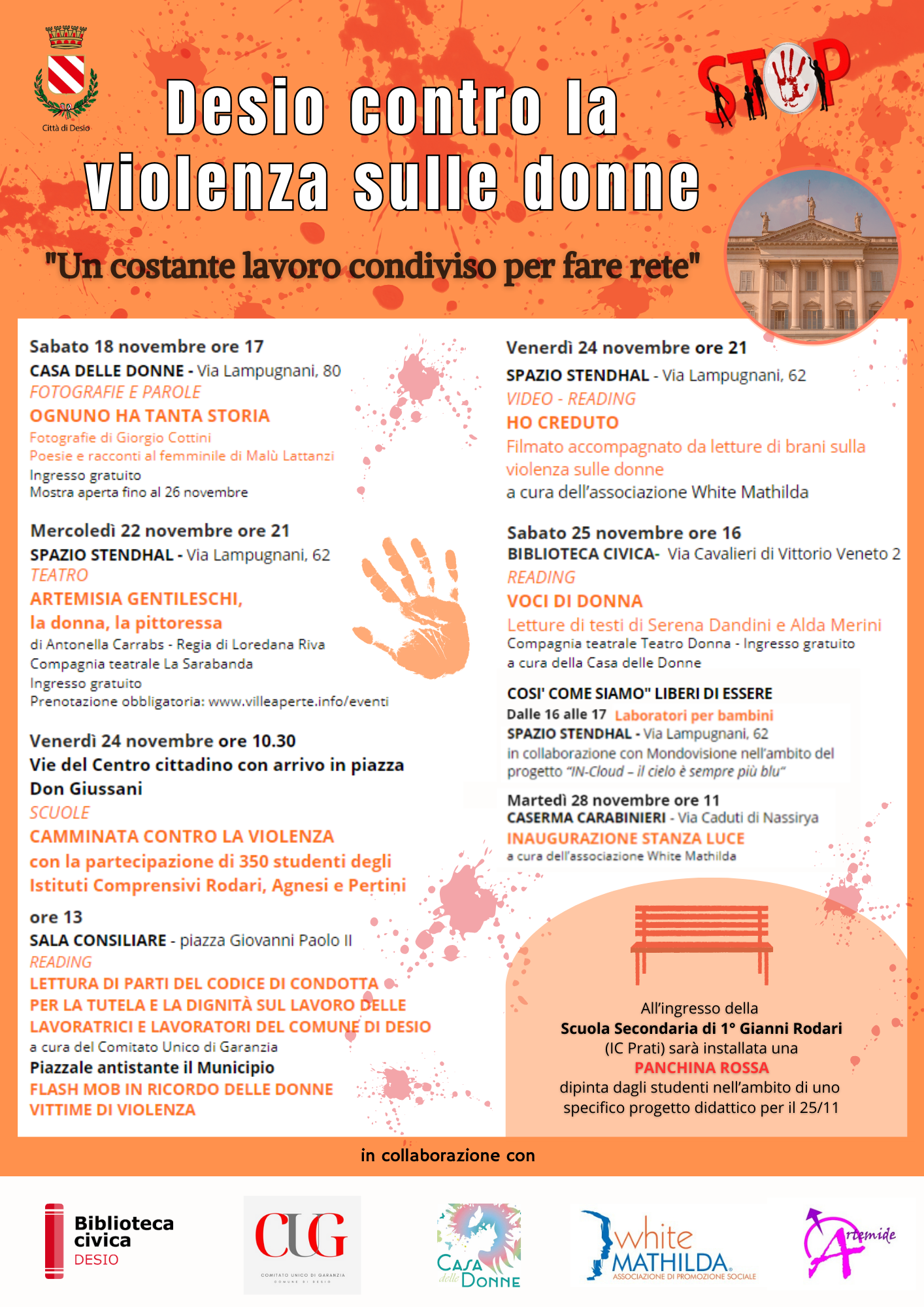 Desio contro la violenza sulle donne: "Un costante lavoro condiviso per fare rete". Le iniziative a sostegno delle pari opportunità