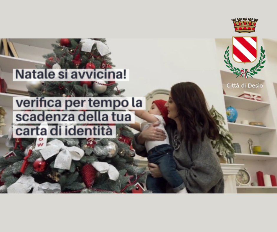 Vacanze di Natale: verifica per tempo la scadenza del tuo documento di identità