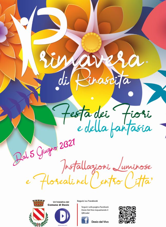 Festa dei Fiori e della Fantasia, un primavera di rinascita. Dal 5 giugno