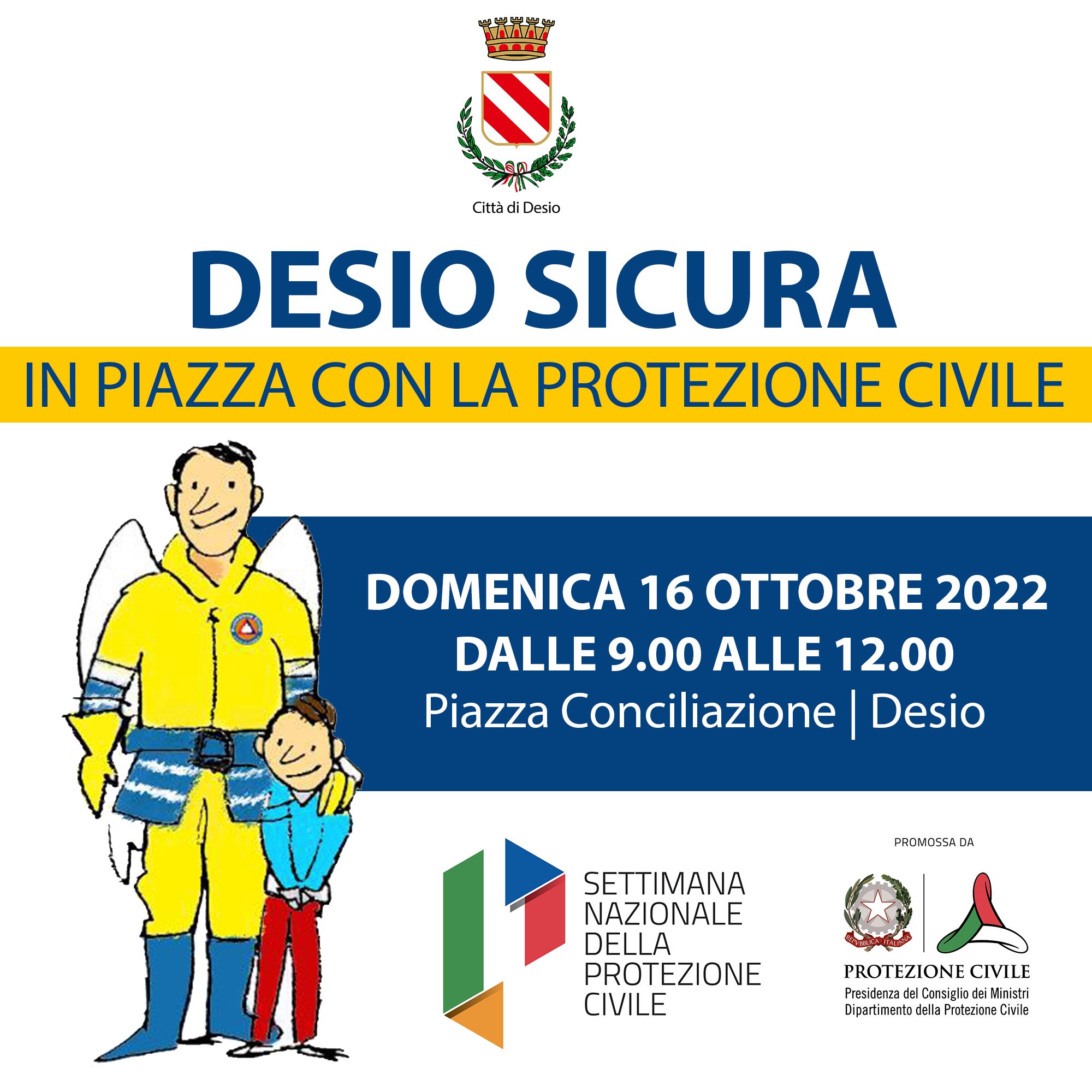 Desio Sicura: in Piazza con la Protezione Civile 