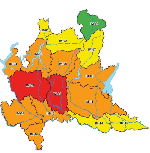 Allerta meteo, rischio idraulico