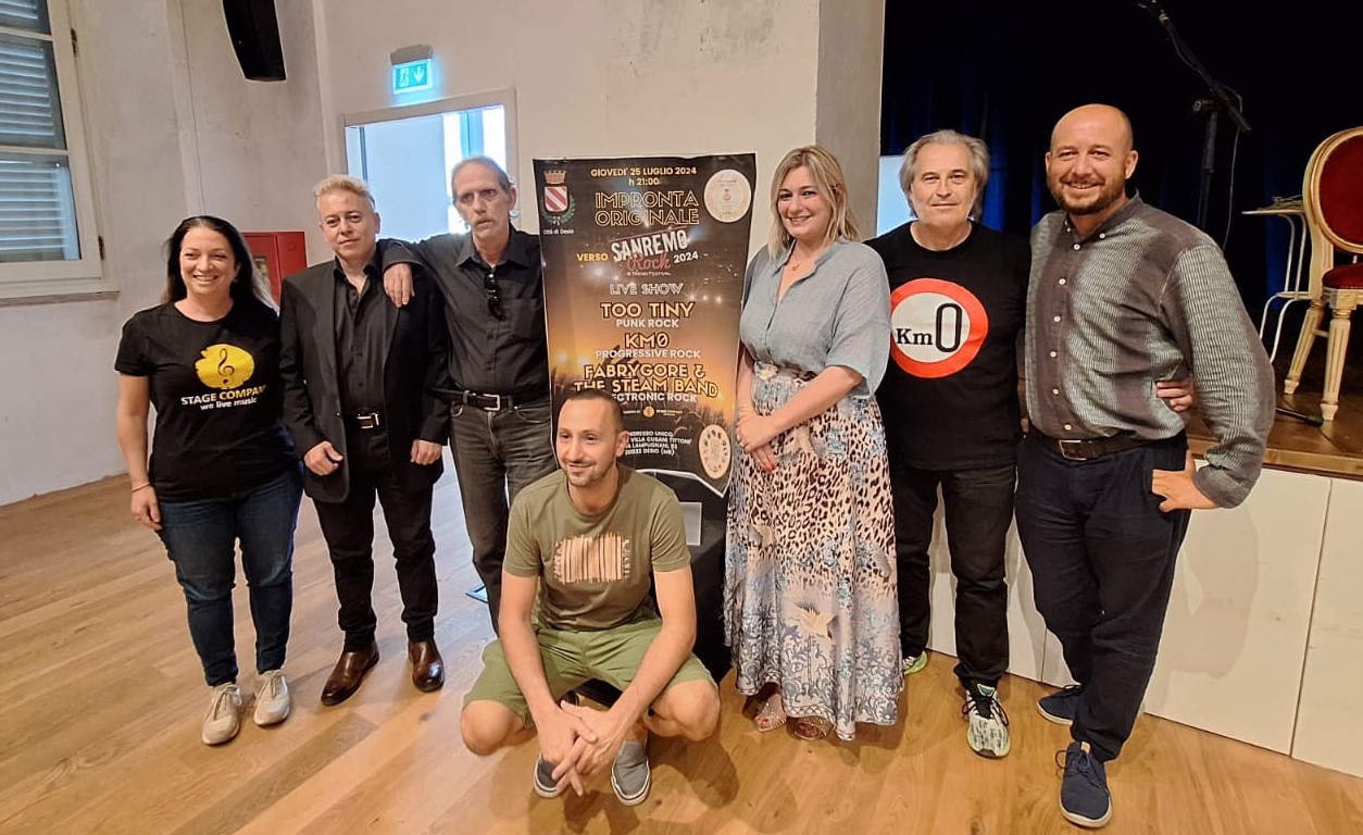 "Impronta Originale", tre band dalla 37 edizione di Sanremo Rock and Trend 2024 in scena a Parco Tittoni