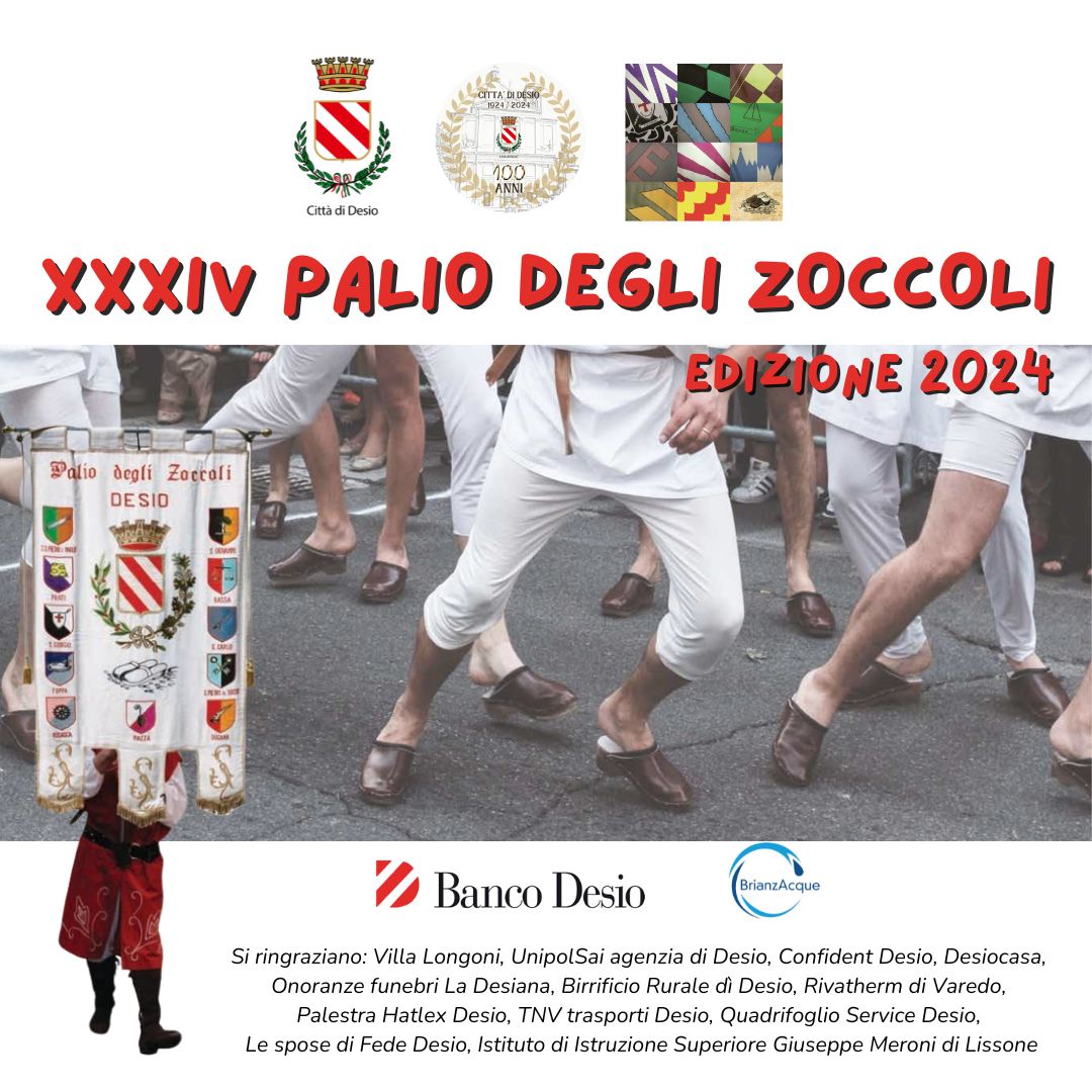 Palio degli Zoccoli targato 2024: presentato il programma