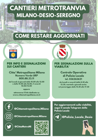 Metrotranvia Milano-Desio-Seregno: l'8 agosto in partenza il Cantiere DE9 