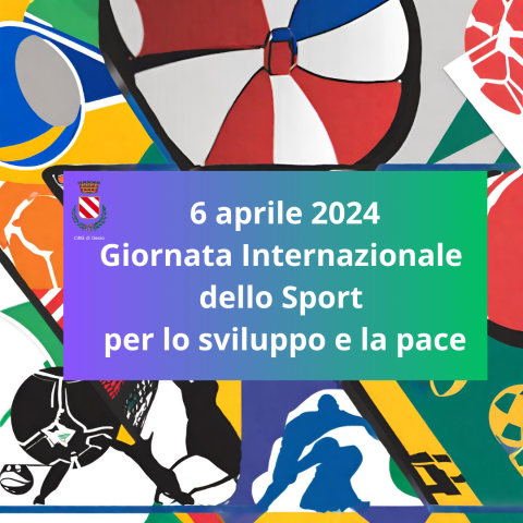 6 aprile 2024 -  Giornata Internazionale dello Sport per lo Sviluppo e la Pace