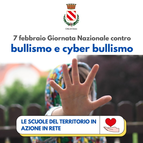 7 Febbraio, Giornata Nazionale contro il bullismo e il cyberbullismo