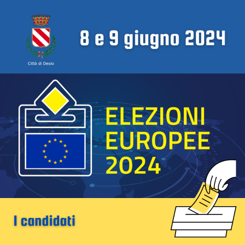 Elezioni Europee 2024, i candidati