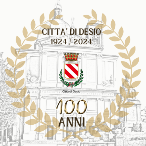 Desio 1924/2024: 100 anni di Città, svelato il logo del Centenario