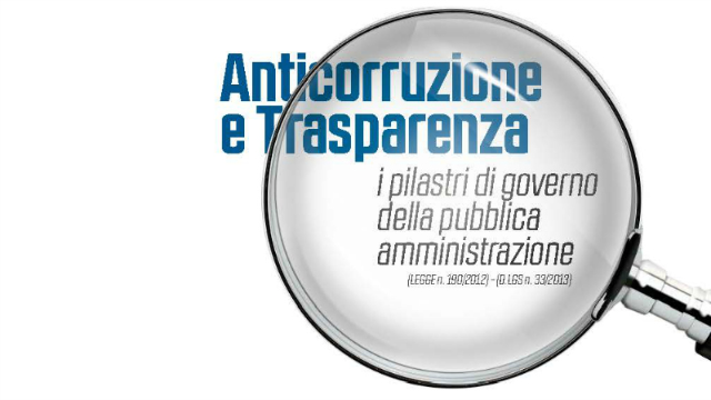 Avviso pubblico aggiornamento piano anticorruzione e trasparenza, osservazioni entro il 29 dicembre 2023