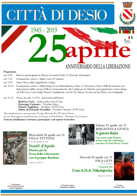 Anniversario della Liberazione