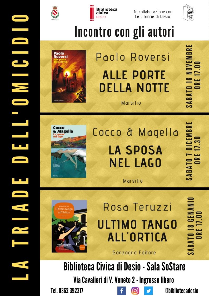 Triade dell'Omicidio: incontri con gli autori