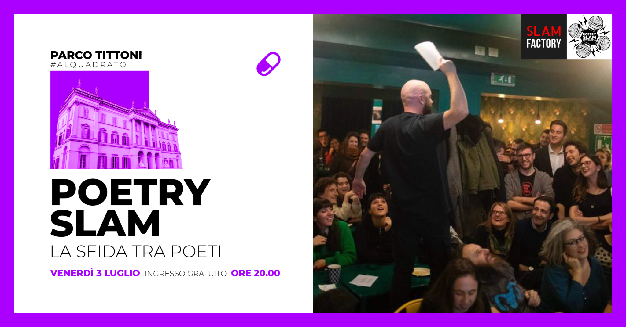 Parco Tittoni - Poetry Slam