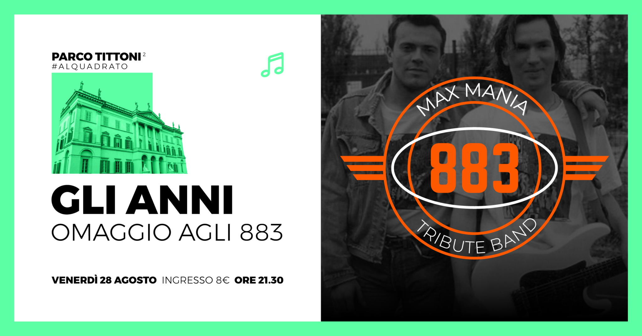 Parco Tittoni - Omaggio agli 883