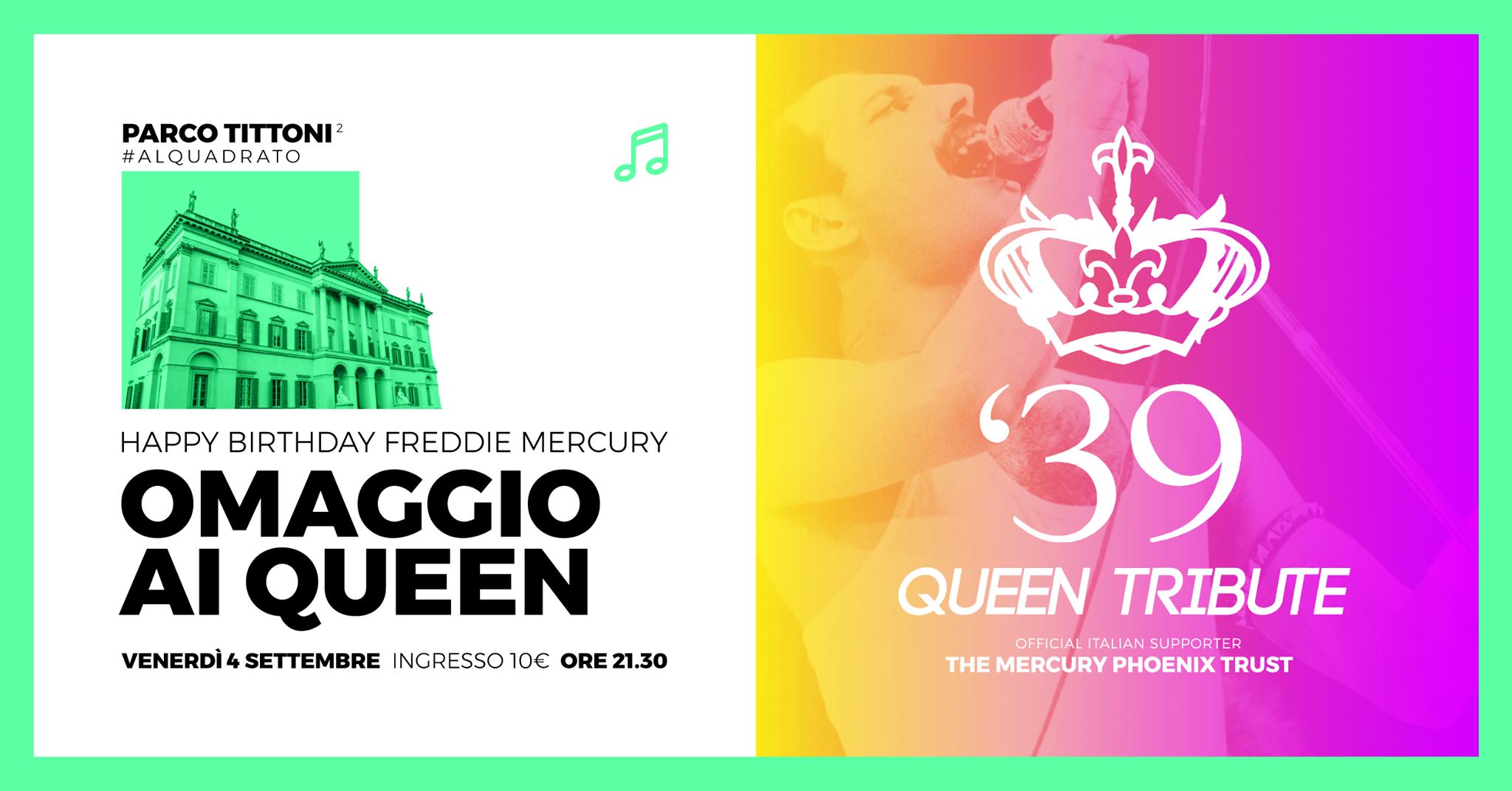 Parco Tittoni - OMAGGIO AI QUEEN