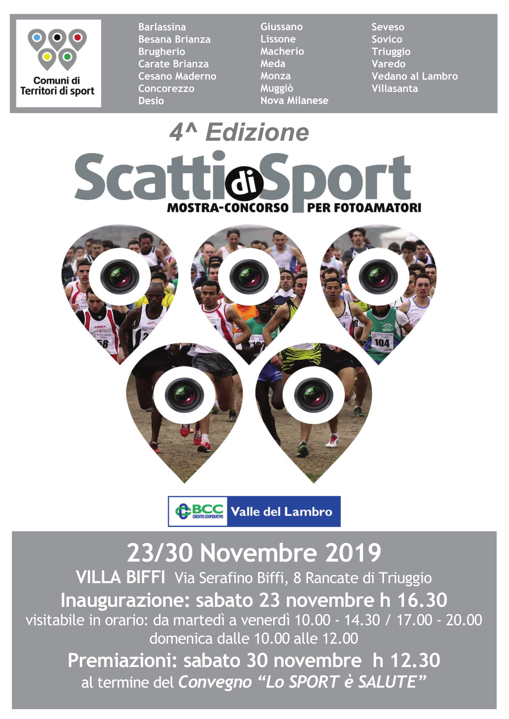 Scatti di Sport, un concorso fotografico per  fotoamatori