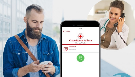 Emergenza COVID-19: Croce Rossa Italiana vicina alle persone sorde grazie a “Pedius”