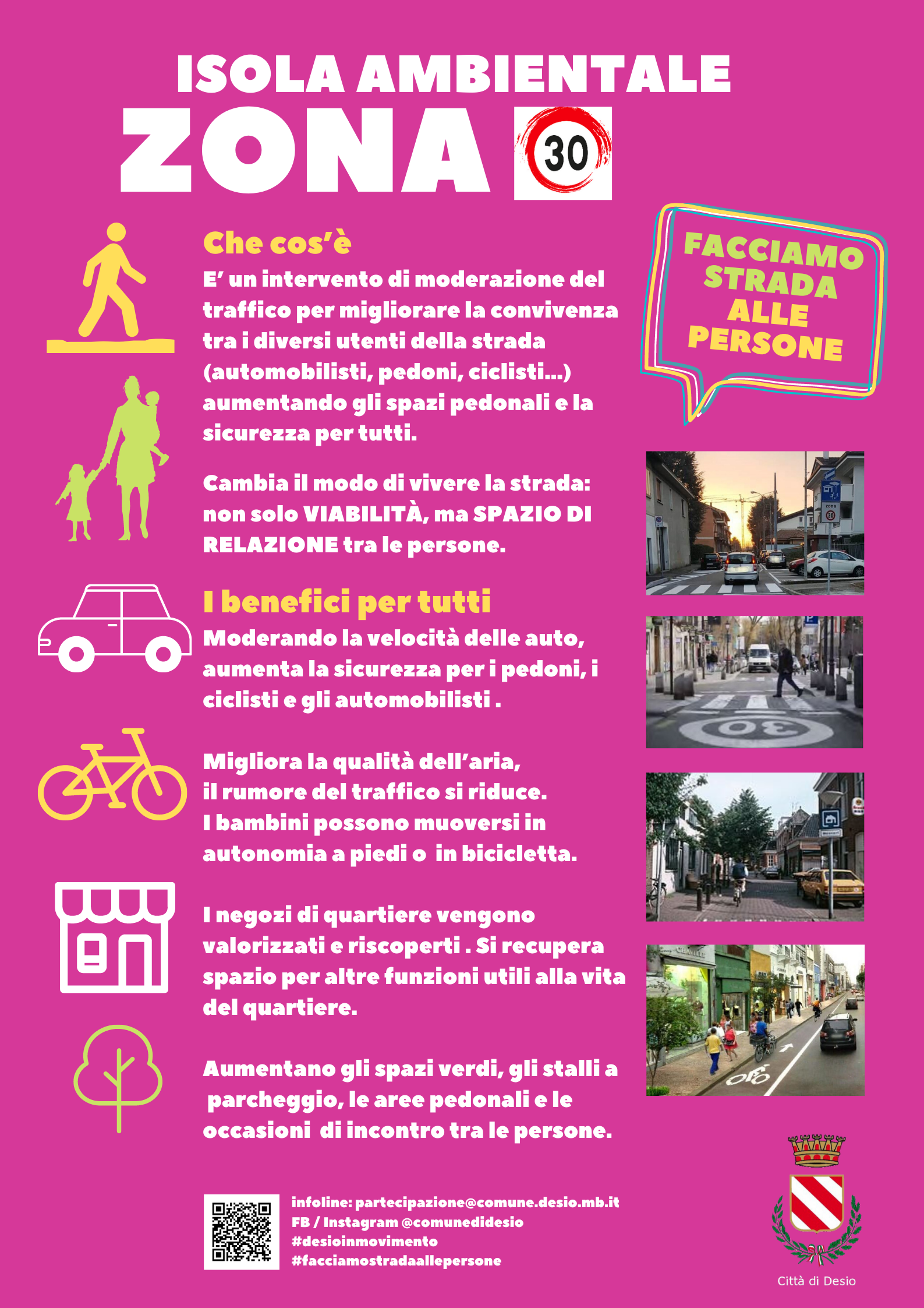 Desio continua a fare strada alle persone
