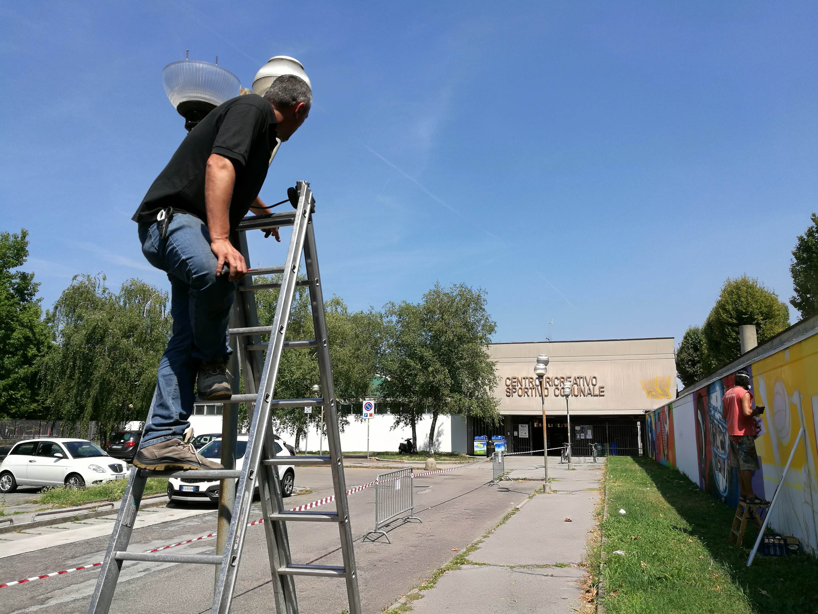 Luce al «Centro Sportivo»